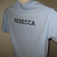 Its easy and inexpensive to customize individual shirts with Direct to Garment Printing